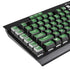 Italy Flag Distressed K95 RGB PLATINUM Mechanical Gaming Keyboard Skin